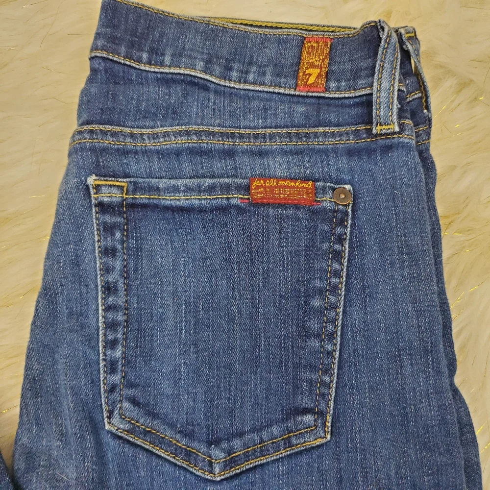 7 For all Mankind The Skinny Jean medium wash